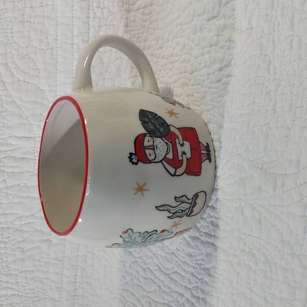 Planta Santa and His Houseplants Christmas Mug